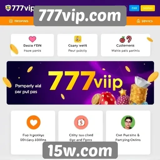 Análise das funcionalidades do site 777vip.com